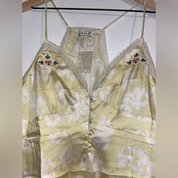 NWOT Free People Intimately Night Special Cami, Lemon Custard - Picture 6 of 8